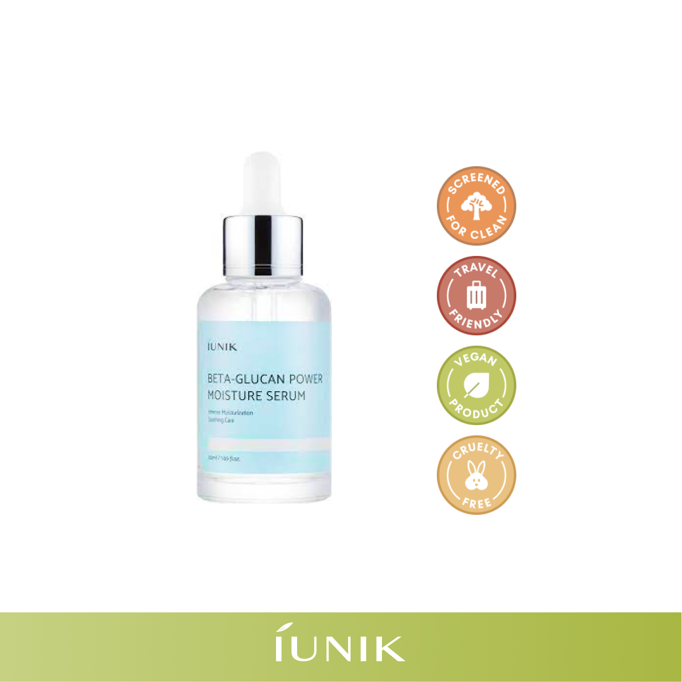 IUNIK Beta Glucan Power Moisture Serum 50mL