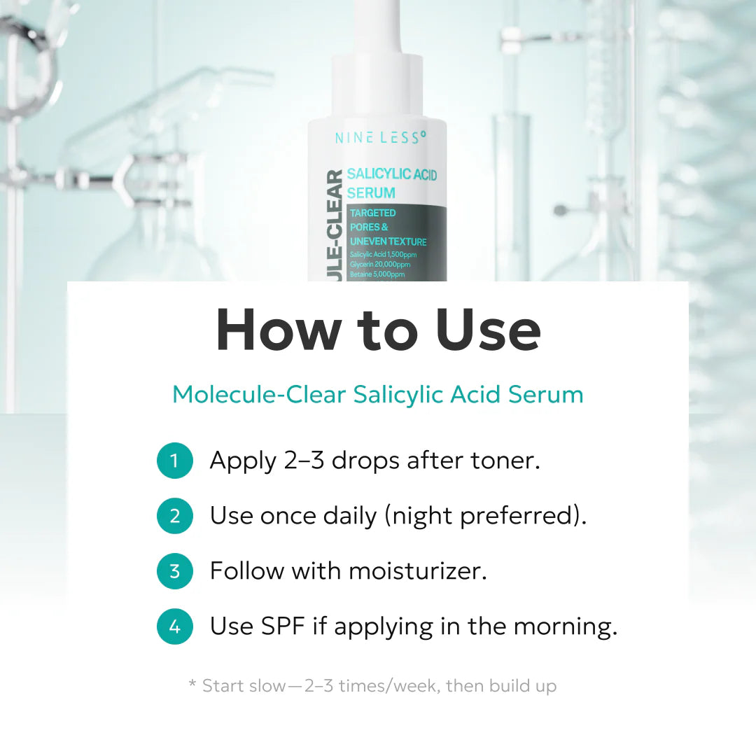 NINELESS Molecule-Clear Salicylic Acid Serum 30ml