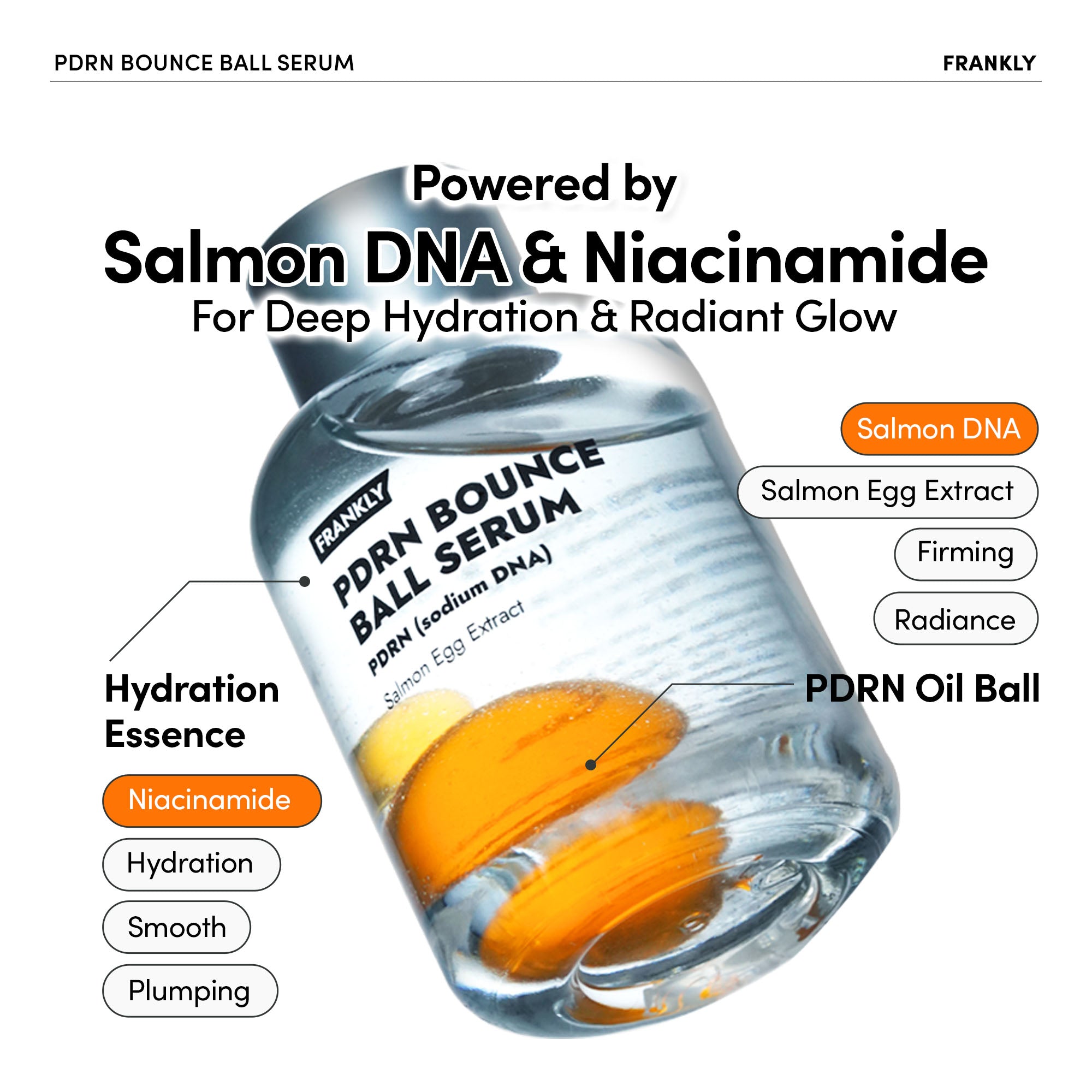 FRANKLY PDRN Bounce Ball Serum 30mL