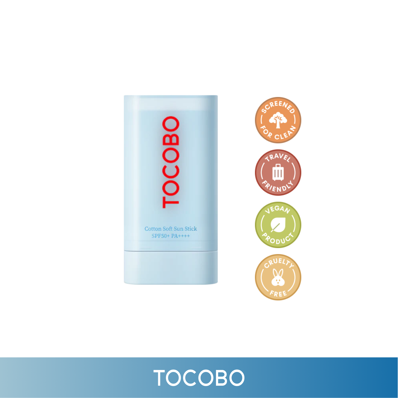 TOCOBO Cotton Soft Sun Stick SPF 50+ PA++++ 19g