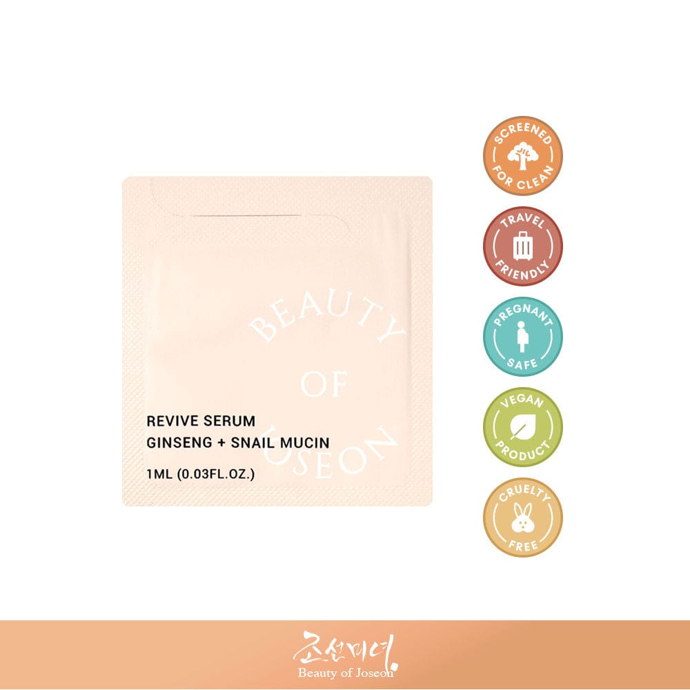 Beauty of Joseon Sample Beauty of Joseon (SAMPLE) Revive Serum: Ginseng + Snail Mucin 1mL