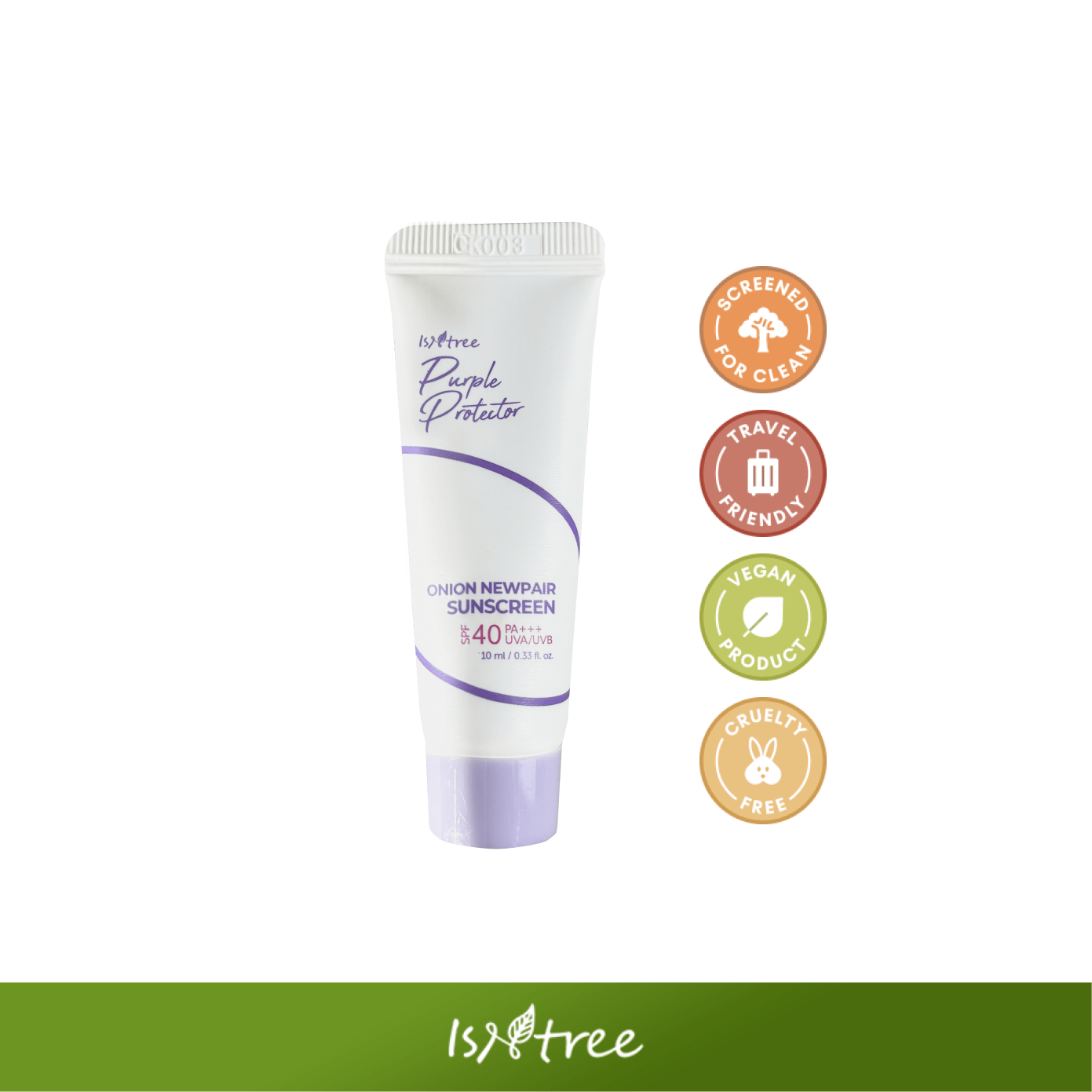 Isntree Sunblock ISNTREE (MINI) Onion Newpair Sunscreen SPF 40 PA+++ 10ml