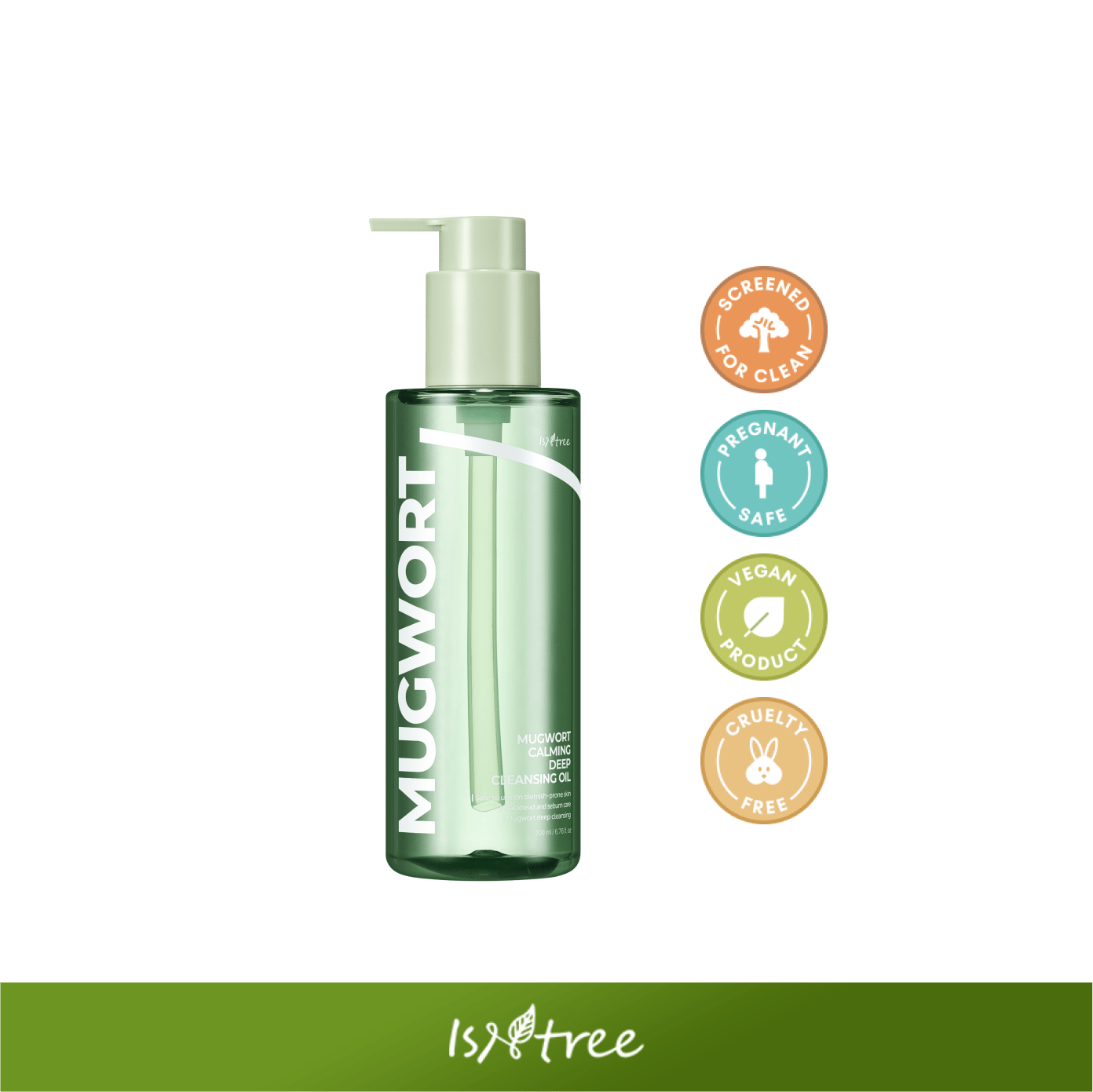 Seek Space ISNTREE Mugwort Calming Deep Cleansing Oil 200ML