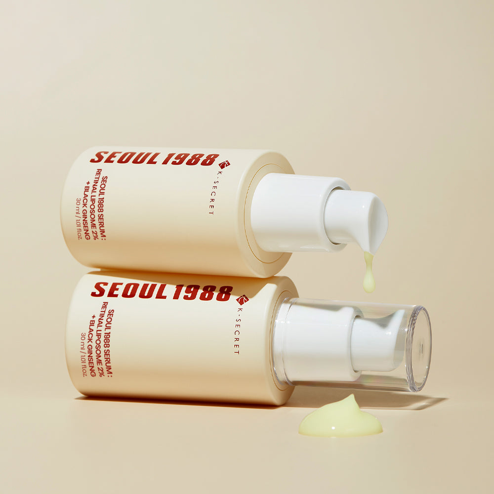 K-SECRET SEOUL 1988 Serum : Retinal Liposome 2% + Black Ginseng 30ml