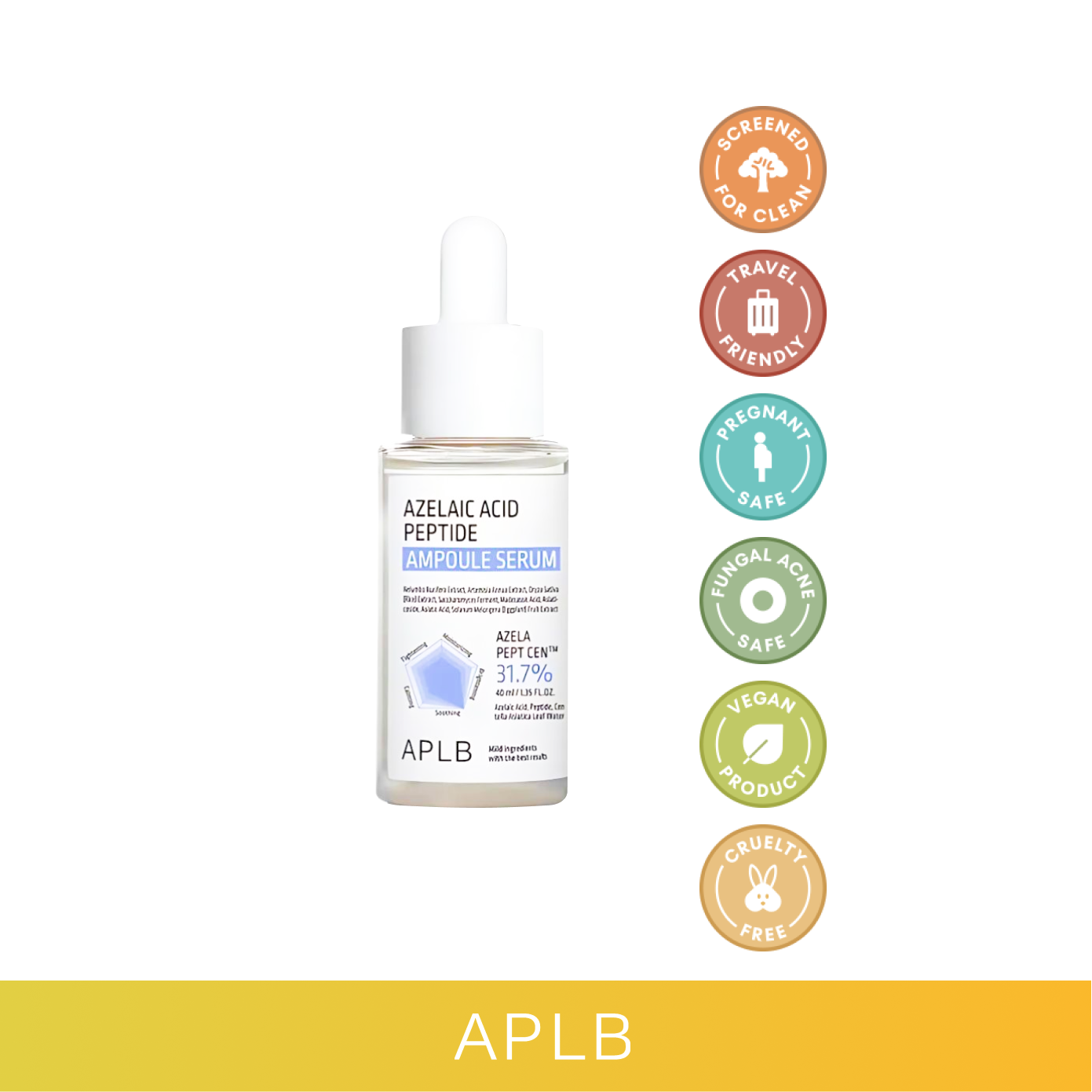 APLB Azelaic Acid Peptide Ampoule Serum 40mL