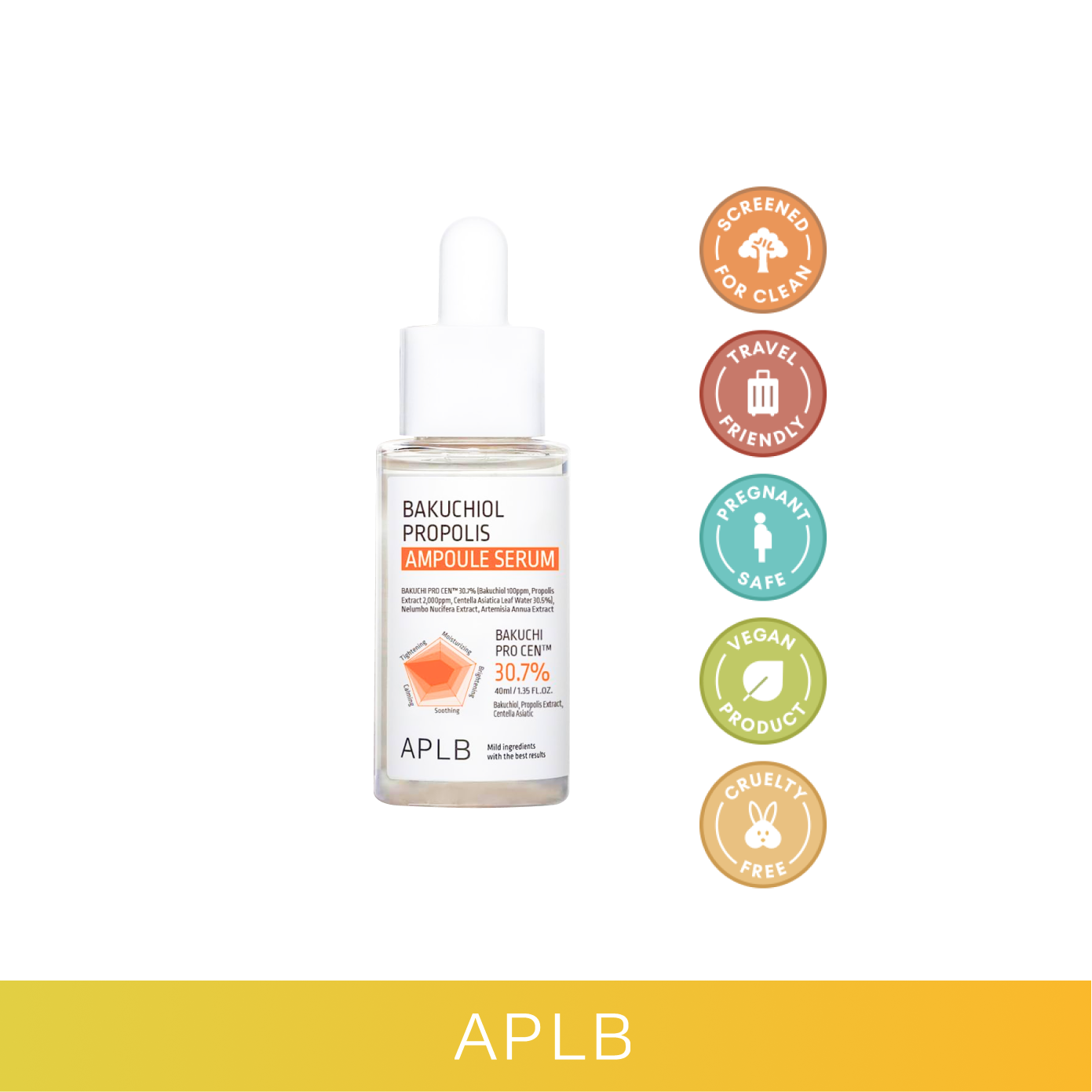 APLB Bakuchiol Propolis Ampoule Serum 40mL