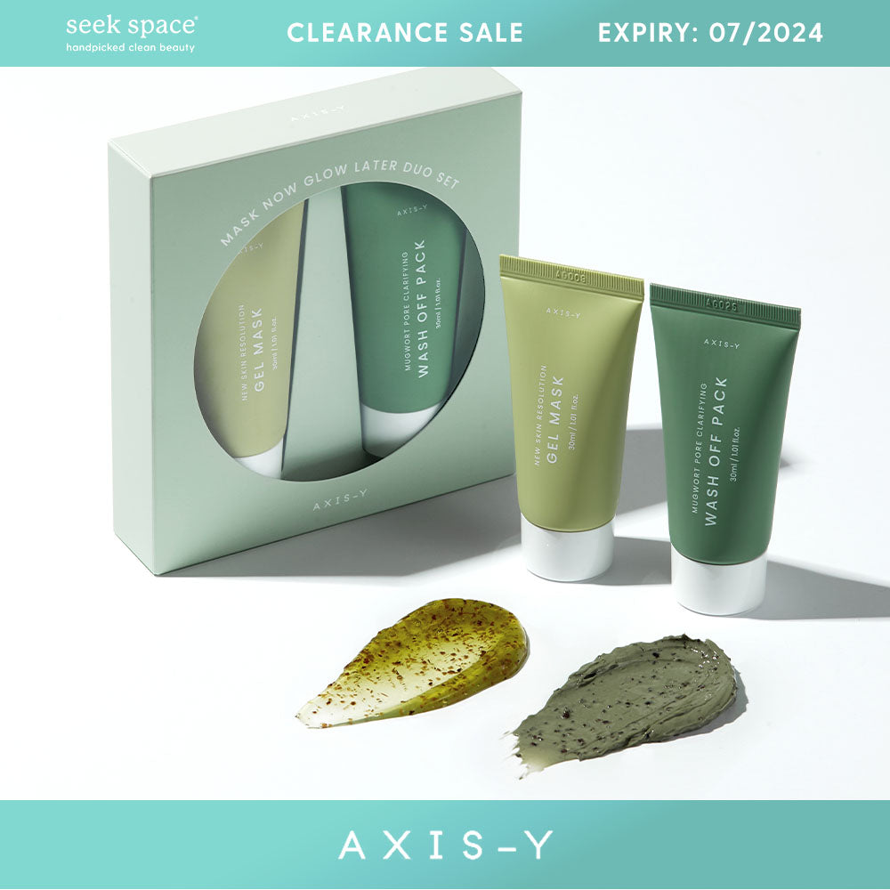 CLEARANCE AXIS-Y Mask Now Glow Later Duo Set