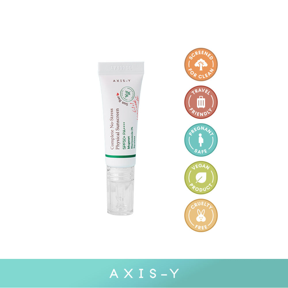 AXIS-Y (MINI) Complete No-Stress Physical Sunscreen SPF 50+ PA++++  10ml