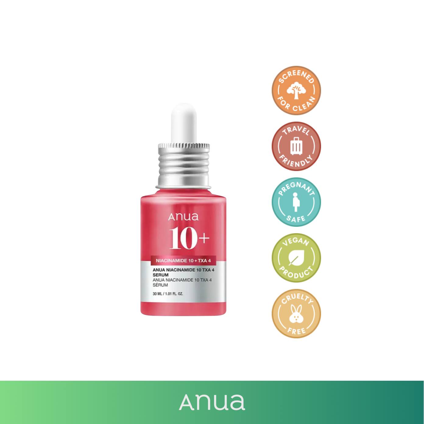 ANUA Niacinamide 10+TXA 4 Serum 30mL