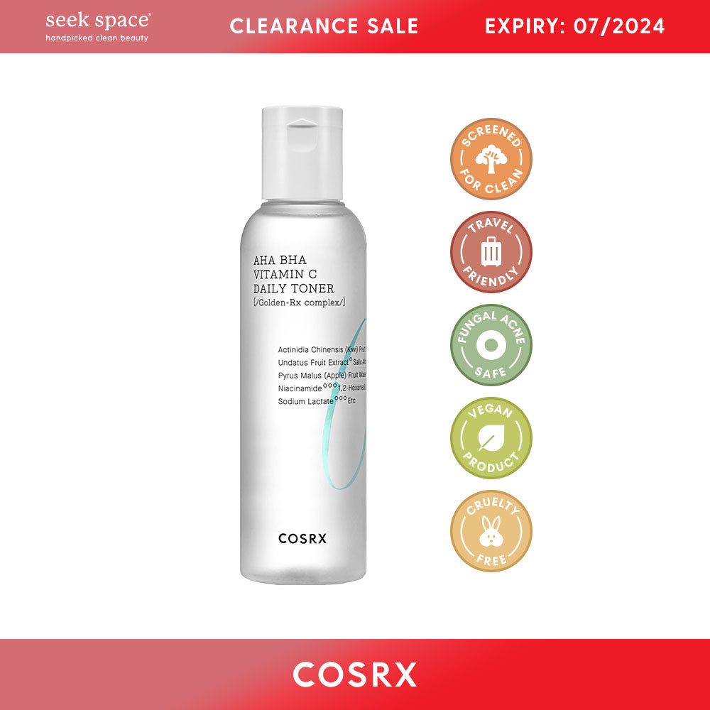 CLEARANCE CosRX Refresh AHA BHA Vitamin C Daily Toner 150ml [EXP. 07/2024]