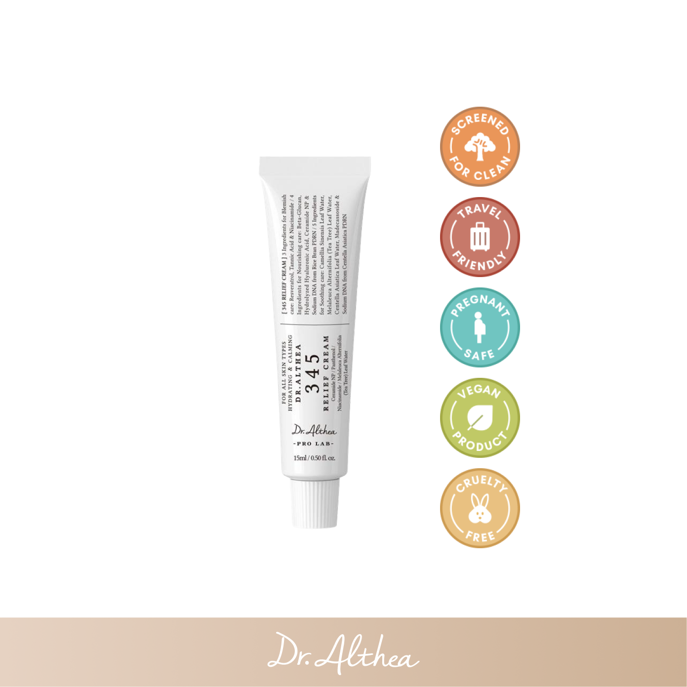 DR ALTHEA (MINI) 345 Relief Cream 15ml