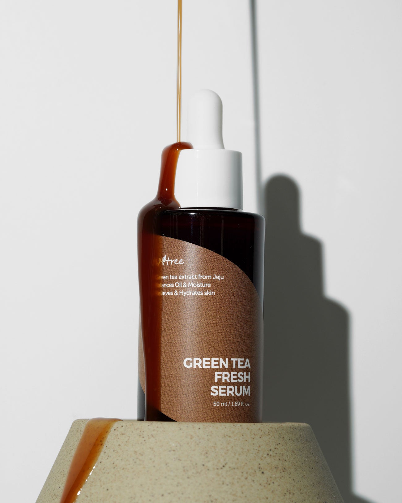 Isntree green 2025 tea serum review