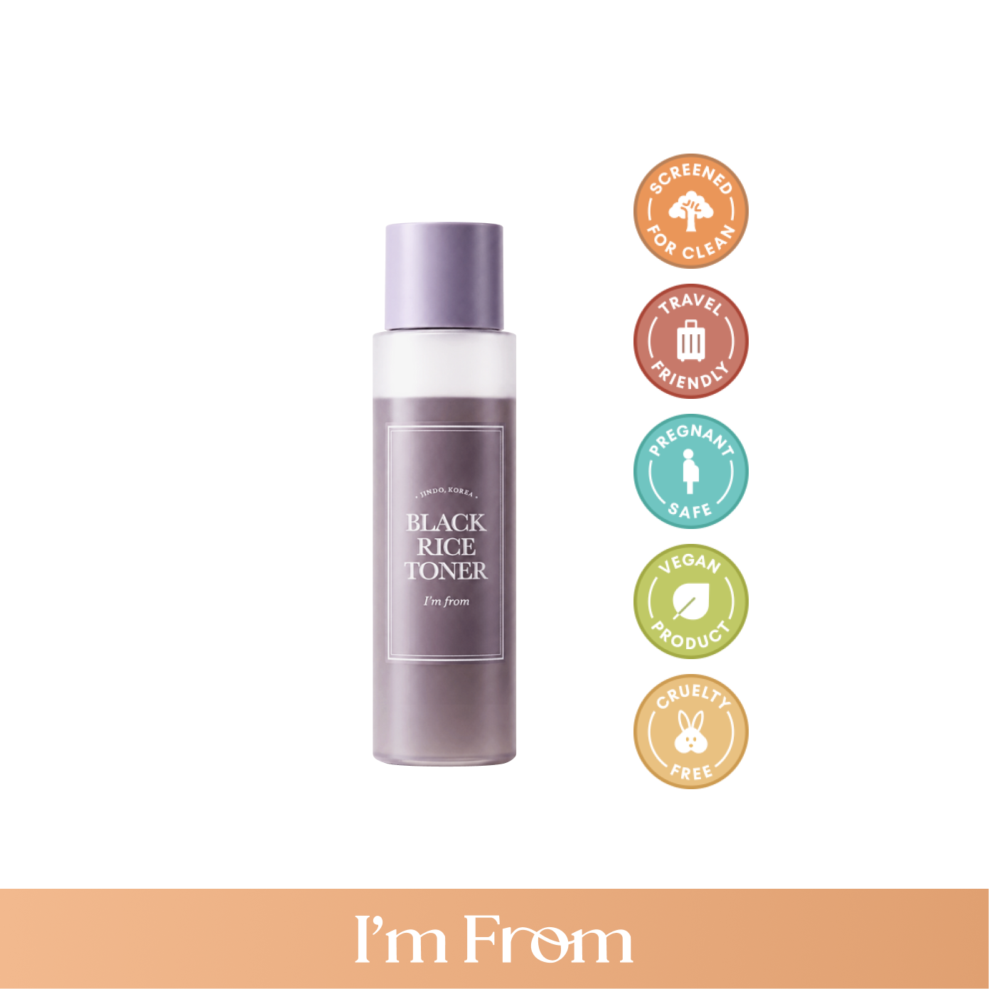 I'M FROM (MINI) Black Rice Toner 30mL