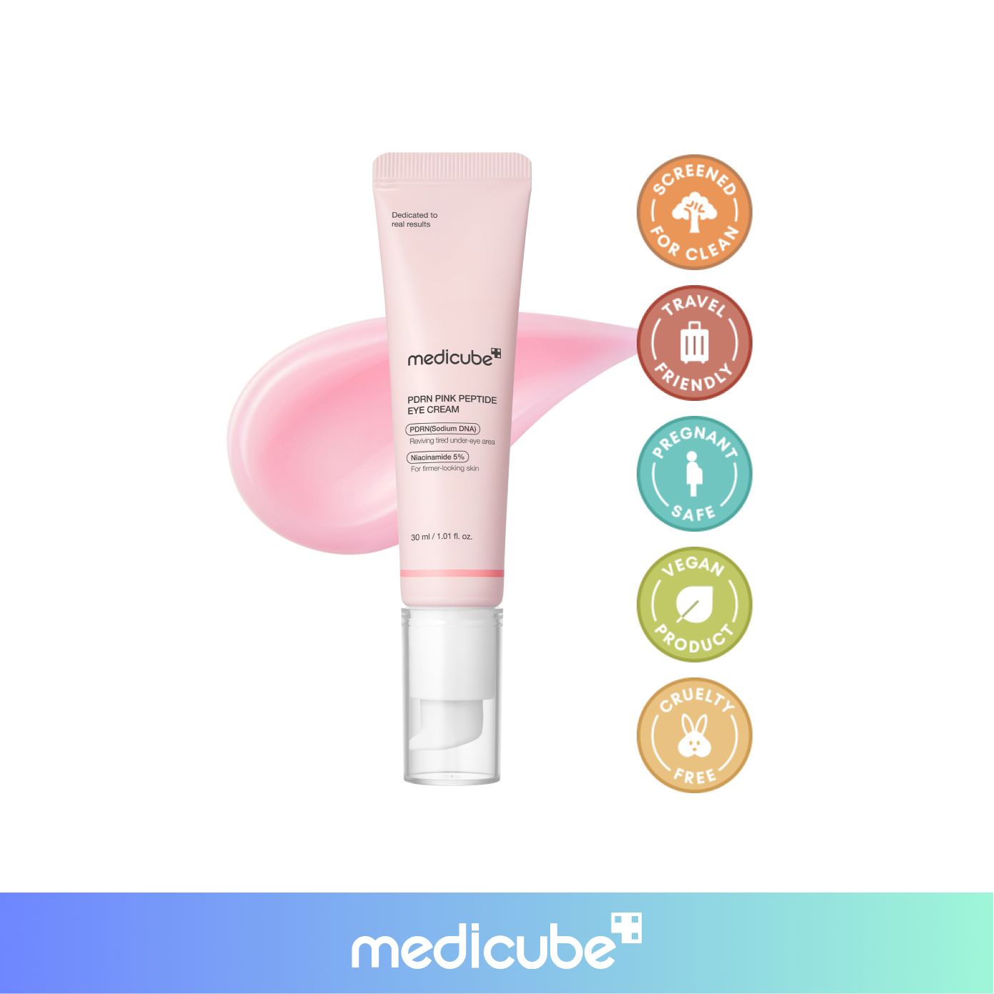 MEDICUBE PDRN Pink Peptide Eye Cream