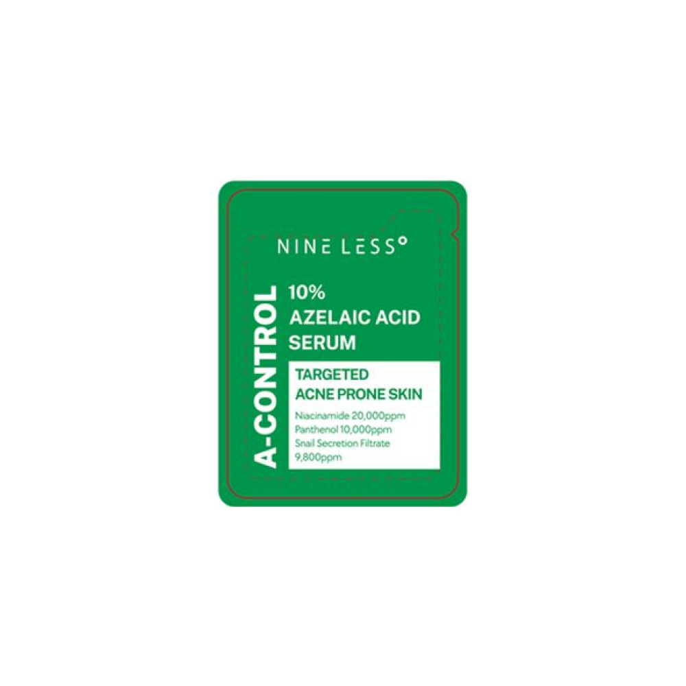 NINELESS (SAMPLE) A-Control 10% Azelaic Acid Serum 2mL