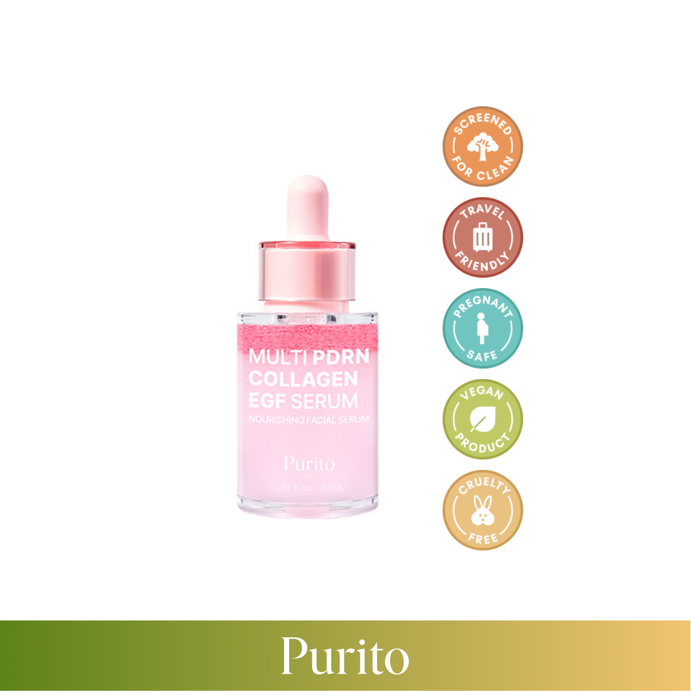 PURITO Multi PDRN Collagen EGF Serum 30mL