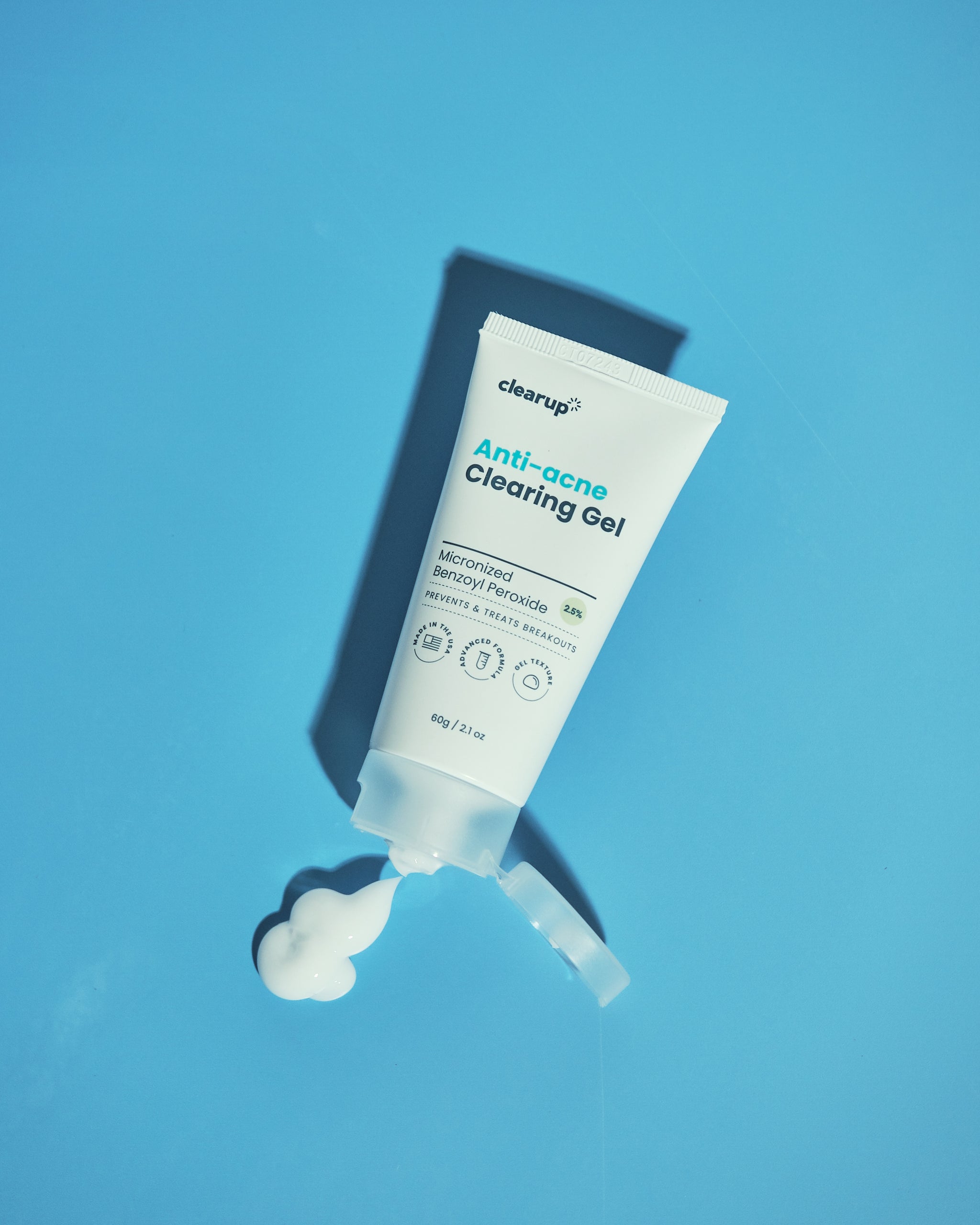 CLEARUP Clearing Gel Micronized Benzoyl Peroxide 2.5% 60g