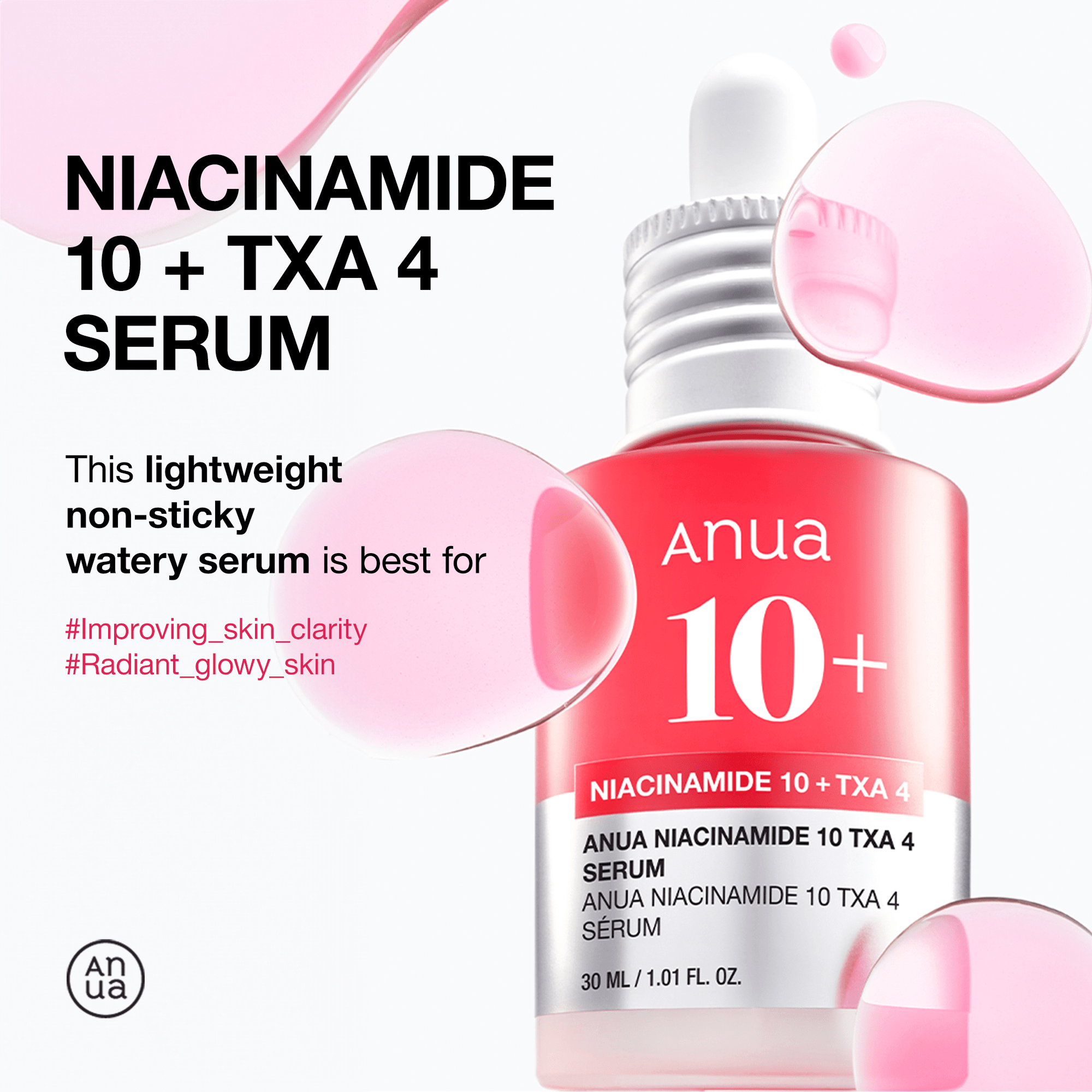 ANUA Niacinamide 10+TXA 4 Serum 30mL