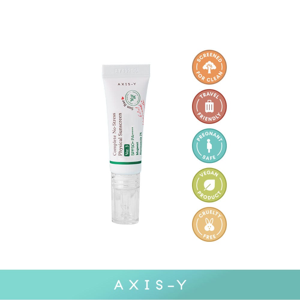 Axis-Y Sample AXIS-Y (MINI) (VER. 3) Complete No-Stress Physical Sunscreen SPF 50+ PA++++ 10mL