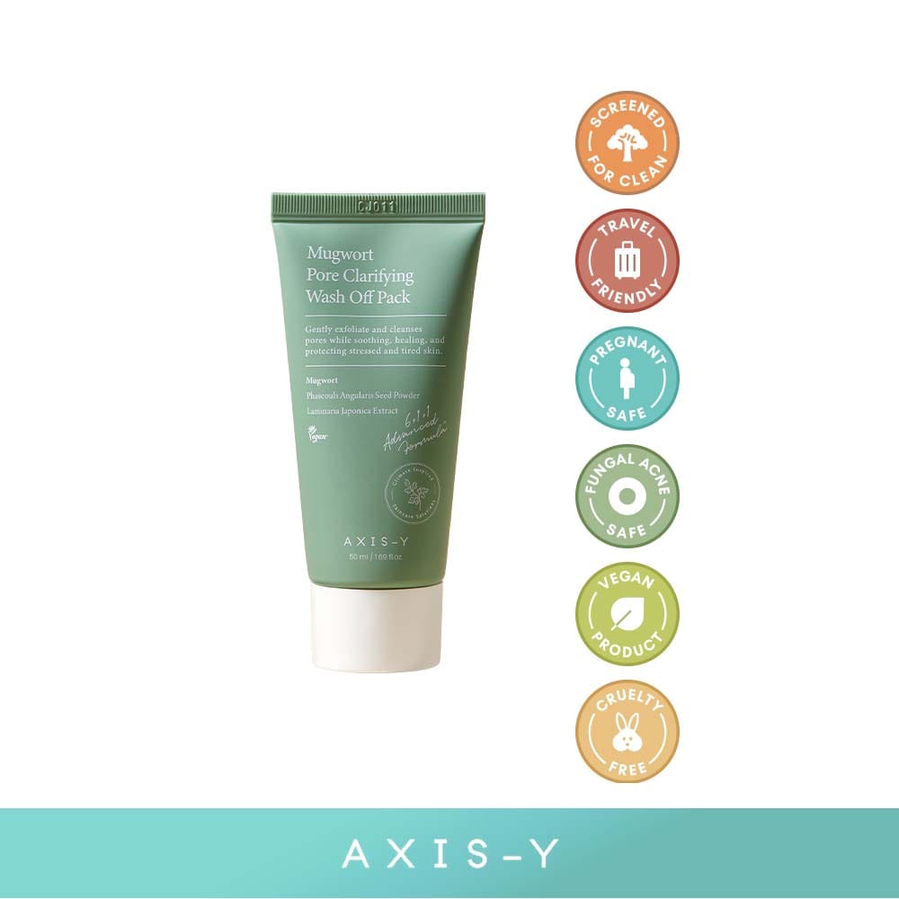 Axis-Y Mask AXIS-Y Mugwort Pore Clarifying Wash Off Pack 50ml