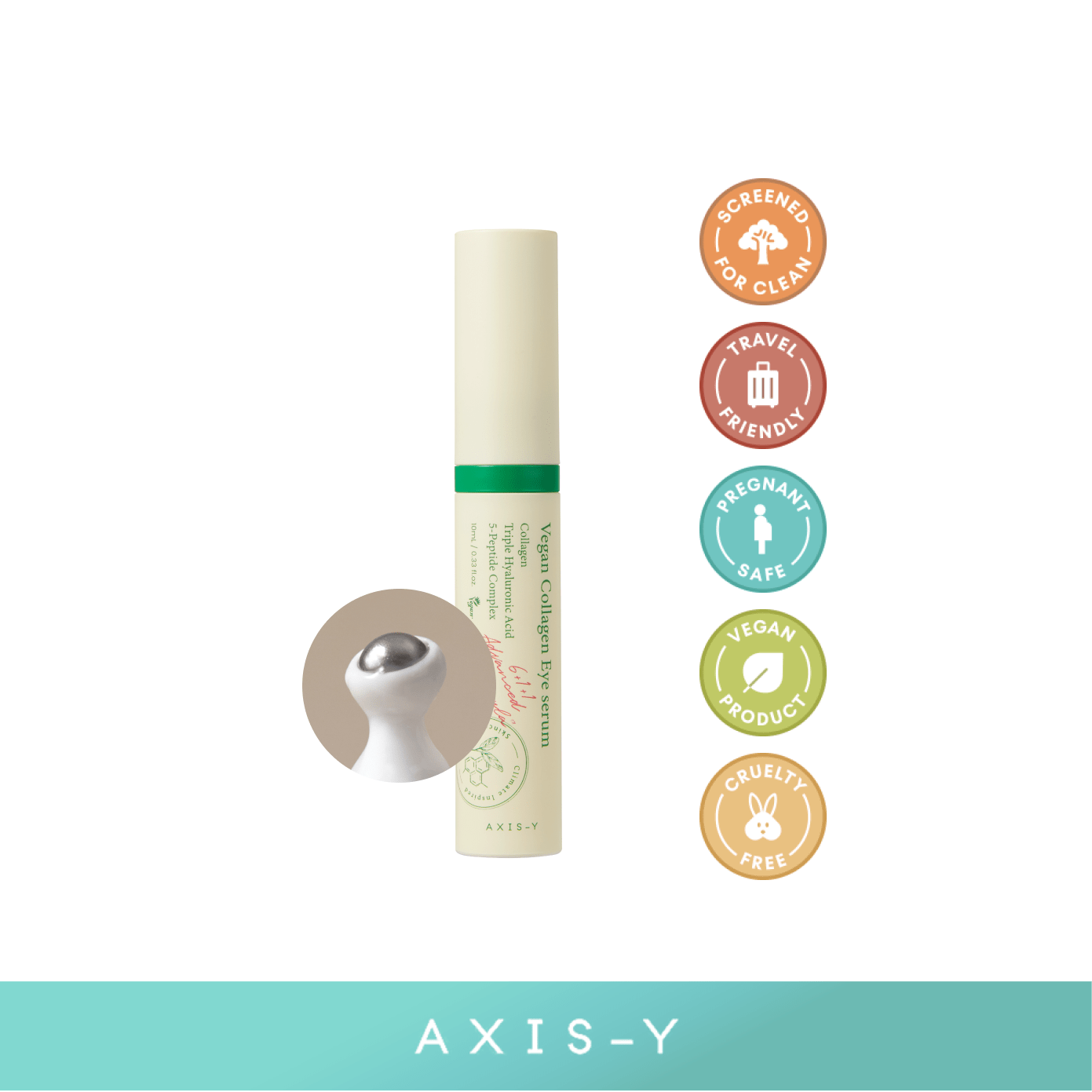 Axis-Y Eye Cream AXIS-Y Vegan Collagen Eye Serum 10ml