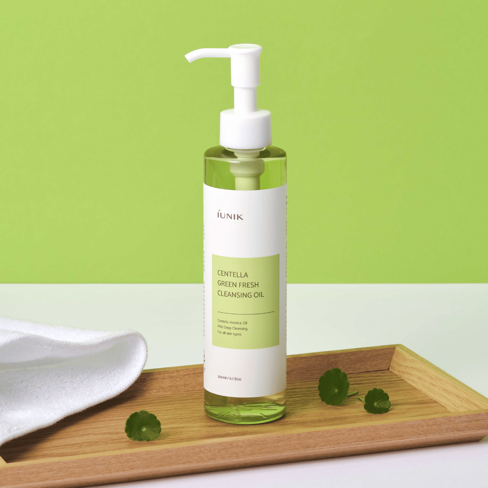 Iunik Cleanser IUNIK Centella Green Fresh Cleansing Oil 200ml