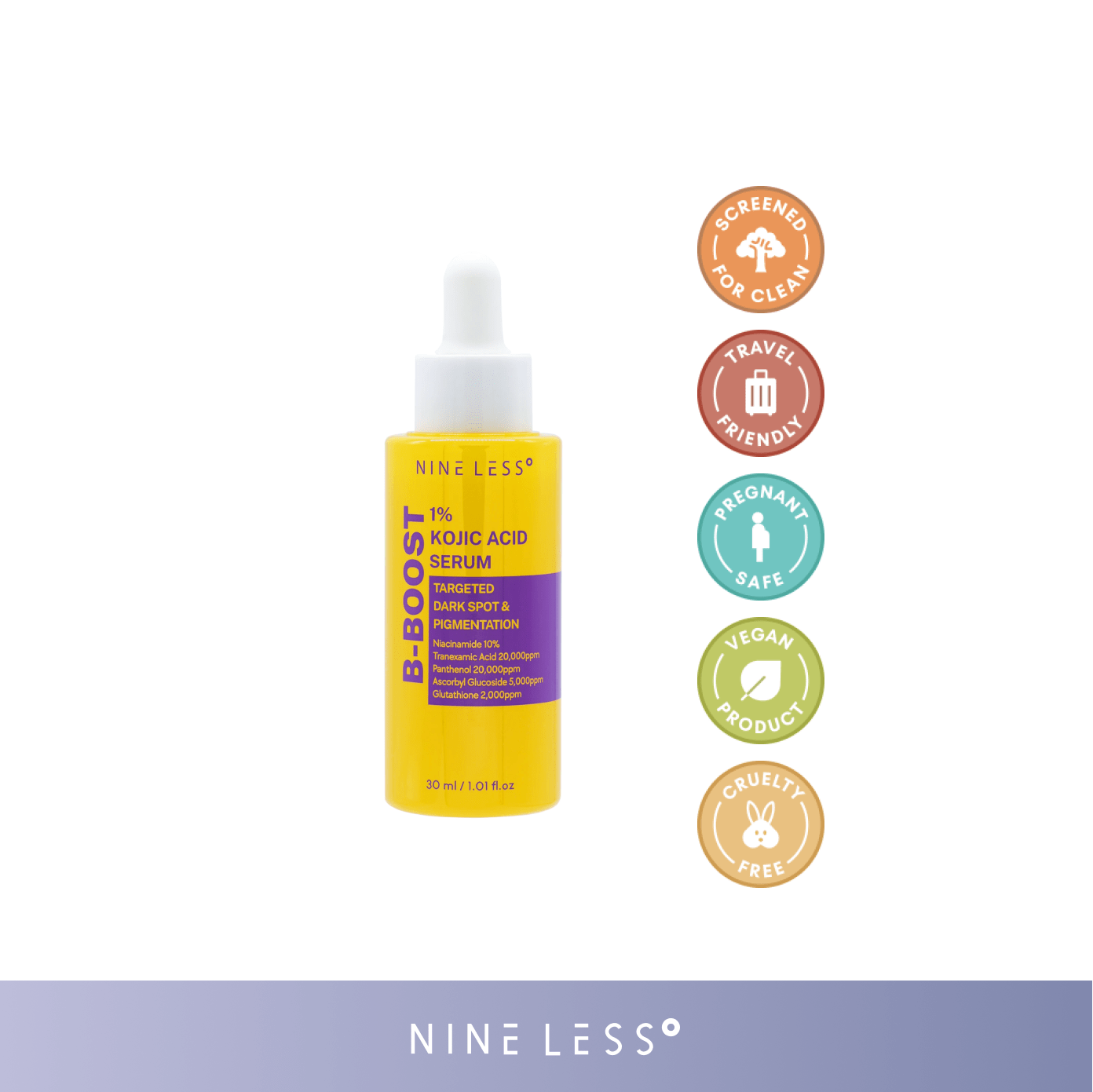 Nineless Serum NINE LESS B-Boost 1% Kojic Acid Serum 30ml